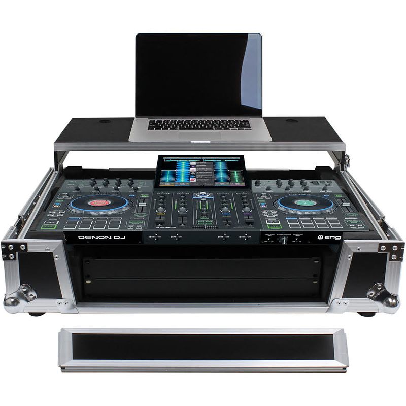 Foto van Odyssey fzgsprime4w2 flightcase voor denon dj prime 4