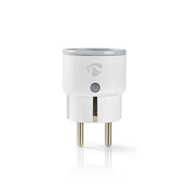 Foto van Nedis wifi smart plug smartverlichting wit