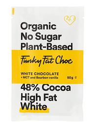Foto van Funky fat choc white chocolate