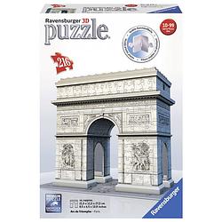 Foto van Ravensburger 3d puzzel arc de triomphe in parijs - 216 stukjes