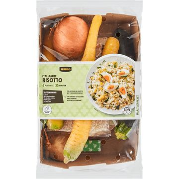 Foto van Per pakket | jumbo maaltijdpakket italiaanse risotto 4 personen aanbieding bij jumbo