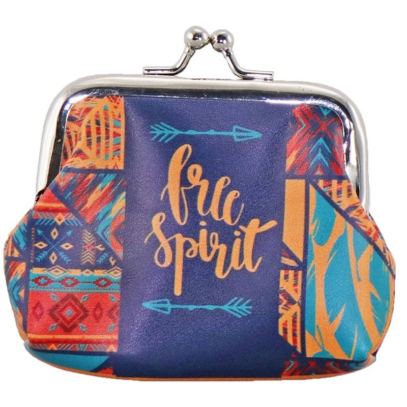 Foto van Tesoro sleutelhanger free spirit 9 x 6 cm meisjes paars