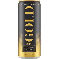 Foto van Gold dry original & vodka alcoholic beverage 250ml bij jumbo