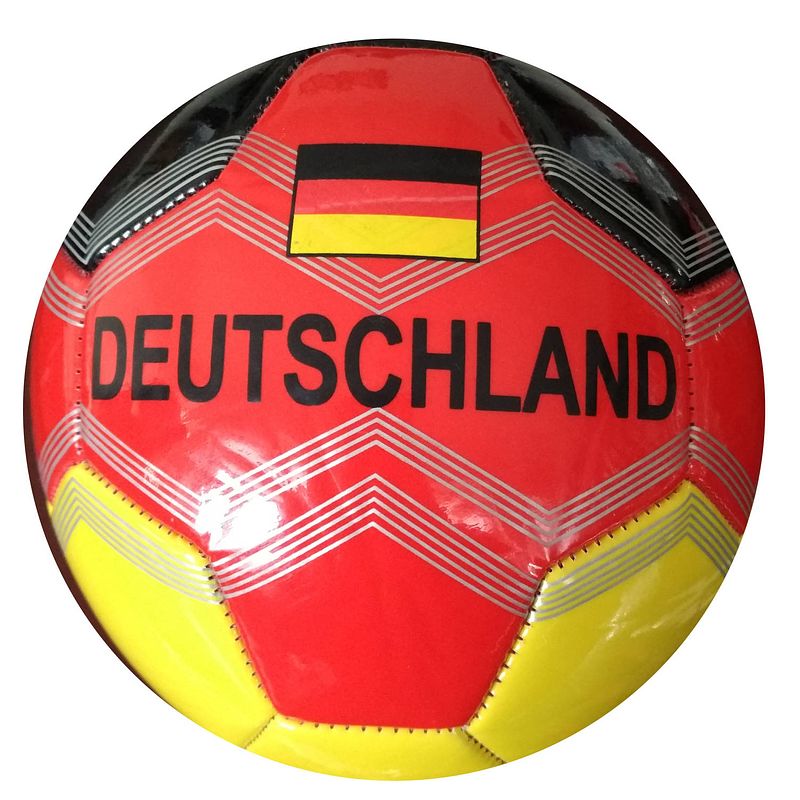 Foto van Lg-imports voetbal duitsland 15 cm zwart/rood/geel