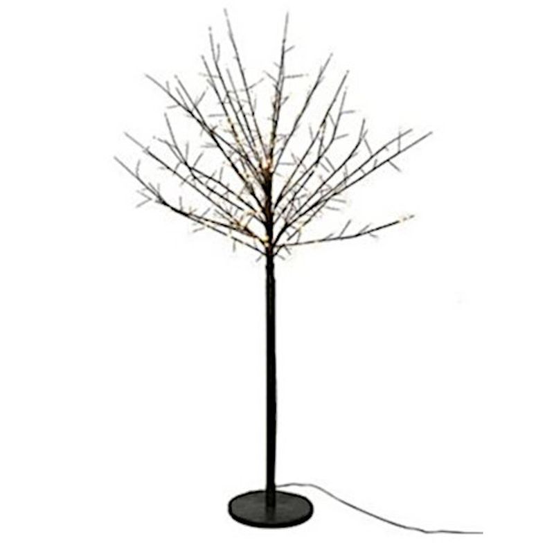 Foto van Non-branded kerstboom fausto 120 cm metaal zwart