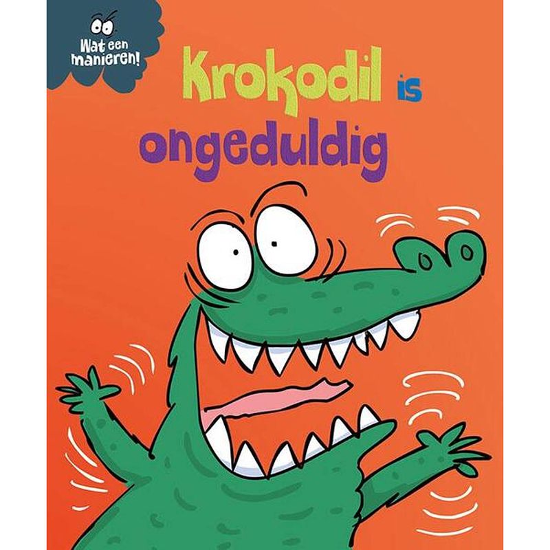 Foto van Krokodil is ongeduldig