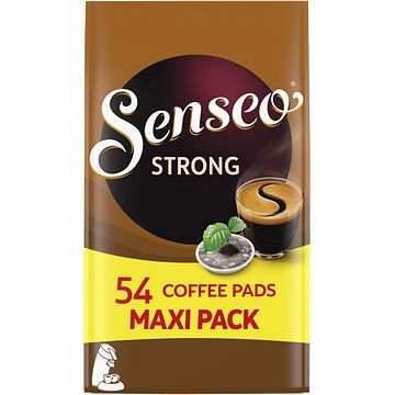 Foto van Senseo strong coffee maxi pack 54 stuks 375g bij jumbo