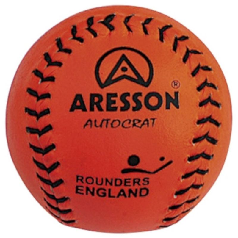 Foto van Aresson rounders bal autocrat 19,5 cm leer oranje