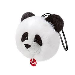 Foto van Trudi knuffel charm panda 10 cm zwart/wit