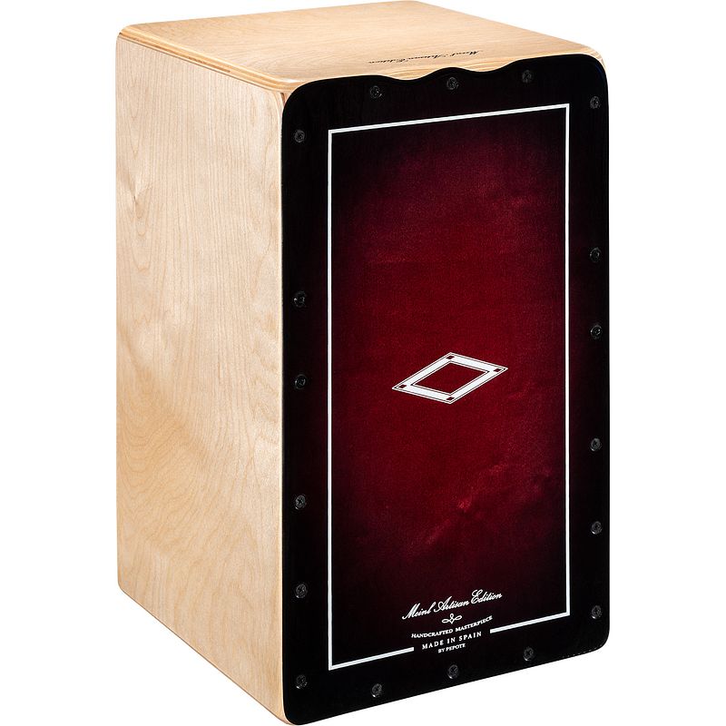 Foto van Meinl aetlrf artisan edition tango red fade cajon