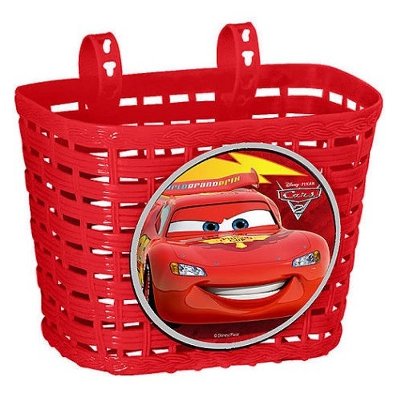 Foto van Disney fietsmand cars rood 4 liter