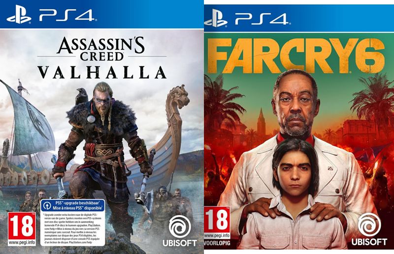 Foto van Assassin's creed valhalla ps4 + far cry 6 ps4