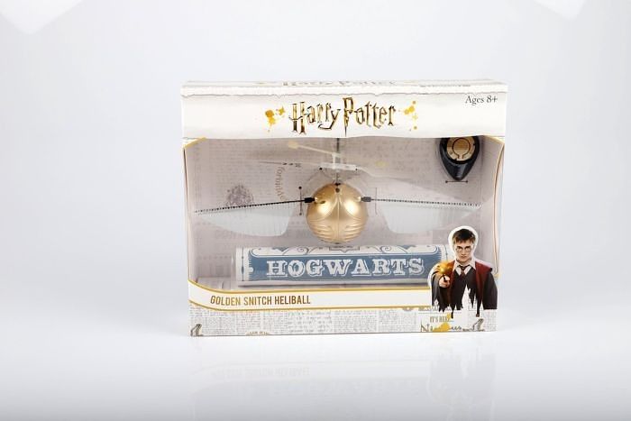 Foto van Harry potter gouden snitch helikopter bal