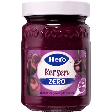 Foto van Hero fruitspread zero kersen 300g bij jumbo