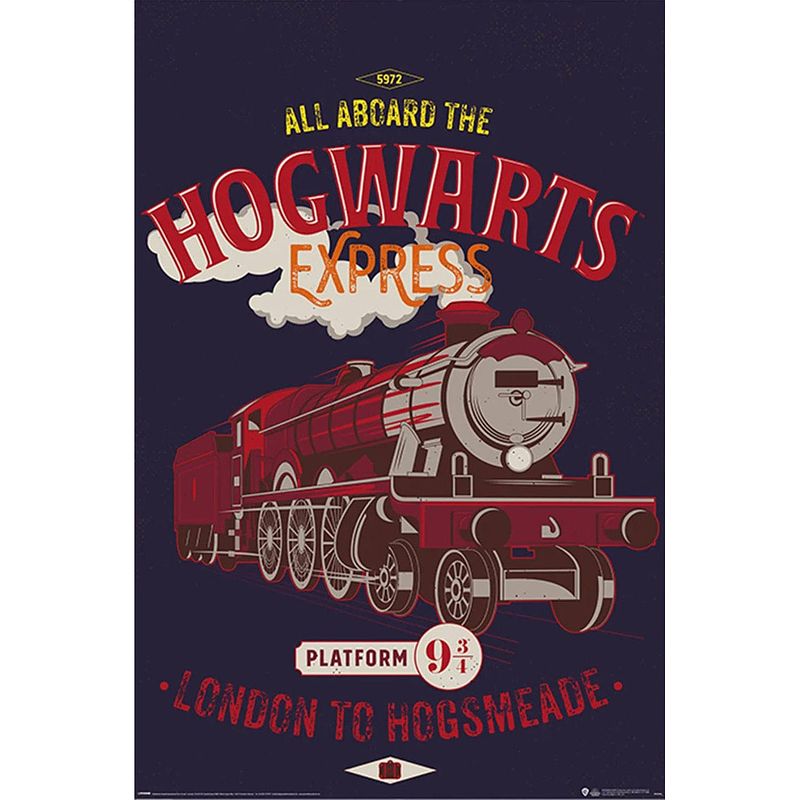 Foto van Poster harry potter magical motors 61x91,5cm