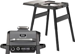 Foto van Ninja woodfire outdoor grill og701eu + ninja woodfire standaard