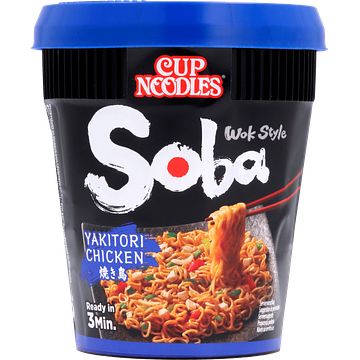 Foto van Cup noodles soba wok style yakitori chicken 89g bij jumbo