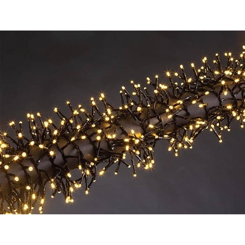 Foto van Vellight kerstverlichting - 12m - 1020 led's - warm wit - binnen & buiten