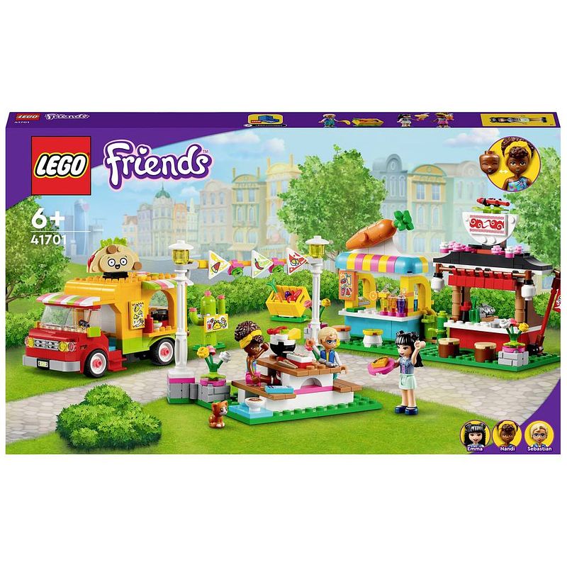 Foto van Lego friends streetfoodmarkt - 41701