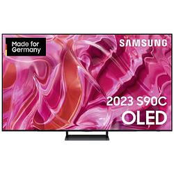 Foto van Samsung oled 4k s90c oled-tv 138 cm 55 inch energielabel g (a - g) ci+*, dvb-c, dvb-s2, dvb-t2 hd, smart tv, uhd, wifi zwart