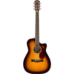 Foto van Fender classic design cc-140sce sunburst wn elektrisch-akoestische westerngitaar met koffer