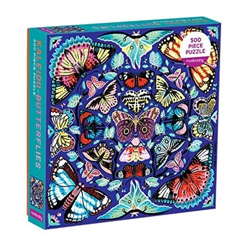 Foto van Kaleido-butterflies 500 piece family puzzle - puzzel;puzzel (9780735362345)