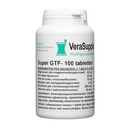 Foto van Verasupplements super gtf complex tabletten