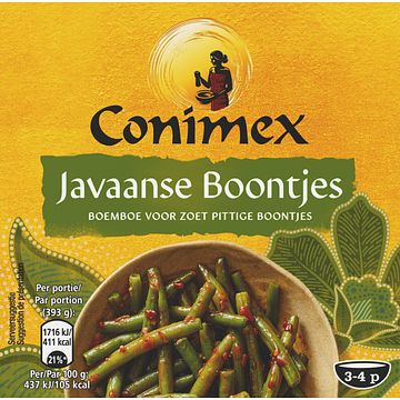 Foto van Conimex boemboe javaanse boontjes 95g bij jumbo