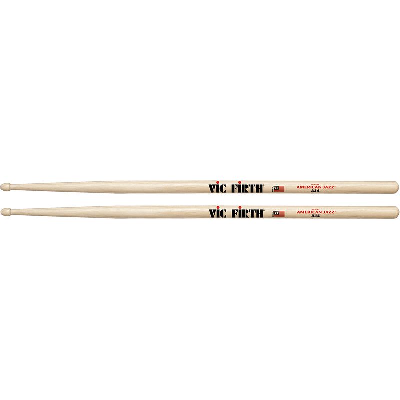 Foto van Vic firth american jazz aj4 drumstokken