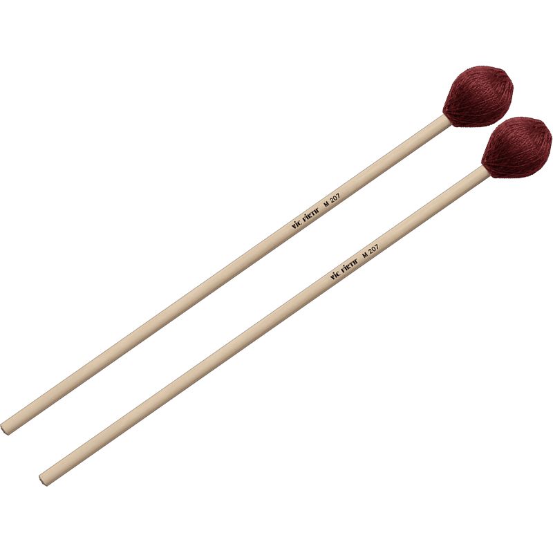 Foto van Vic firth m207 pesante medium hard mallets voor marimba en vibrafoon