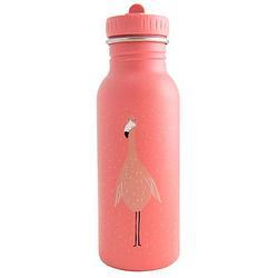 Foto van Trixie drinkbeker mrs. flamingo junior 500 ml rvs roze