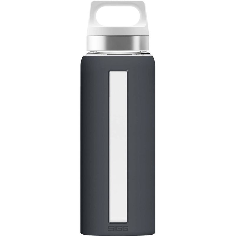 Foto van Sigg drinkfles dream shade0,65 liter 7,6 cm glas antraciet