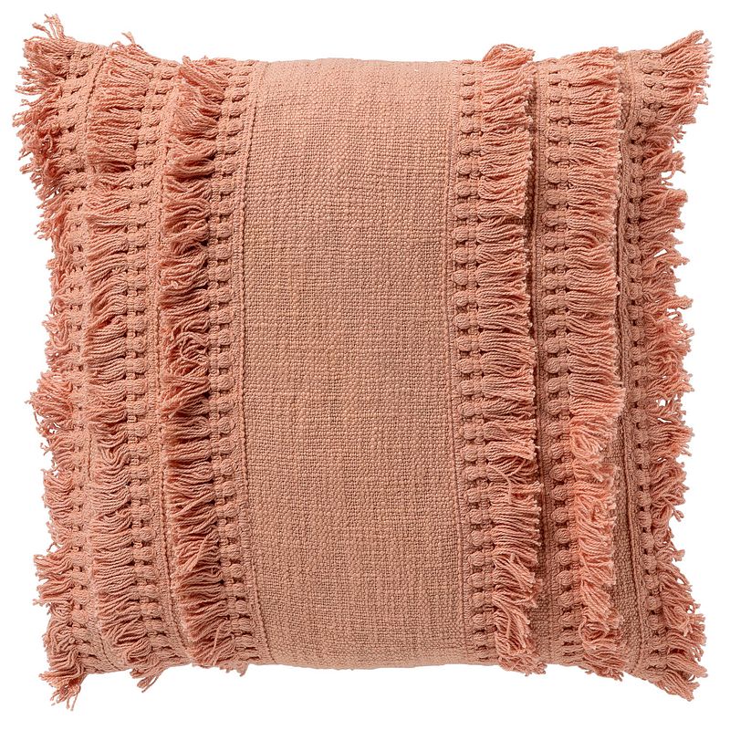 Foto van Dutch decor - fara- sierkussen 45x45 cm muted clay - roze