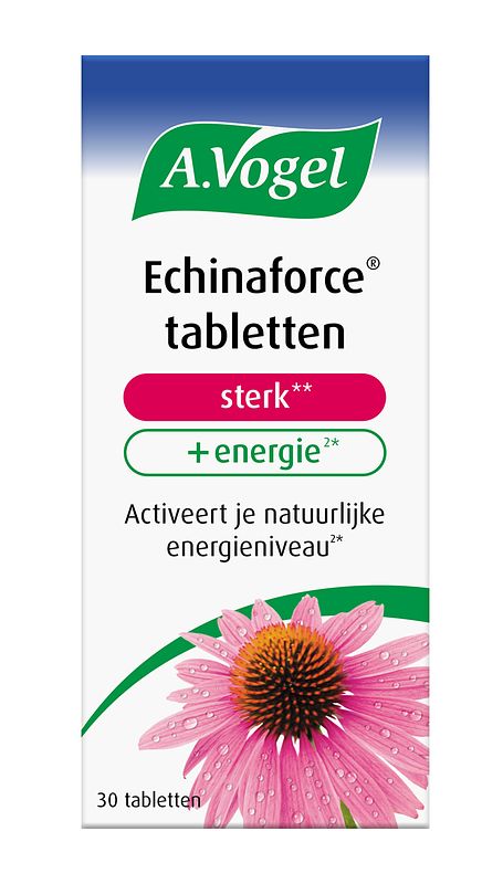 Foto van A.vogel echinaforce sterk** + energie* tabletten