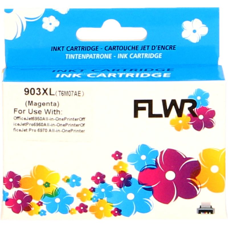 Foto van Flwr hp 903xl magenta cartridge