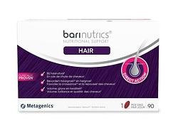 Foto van Metagenics barinutrics hair capsules