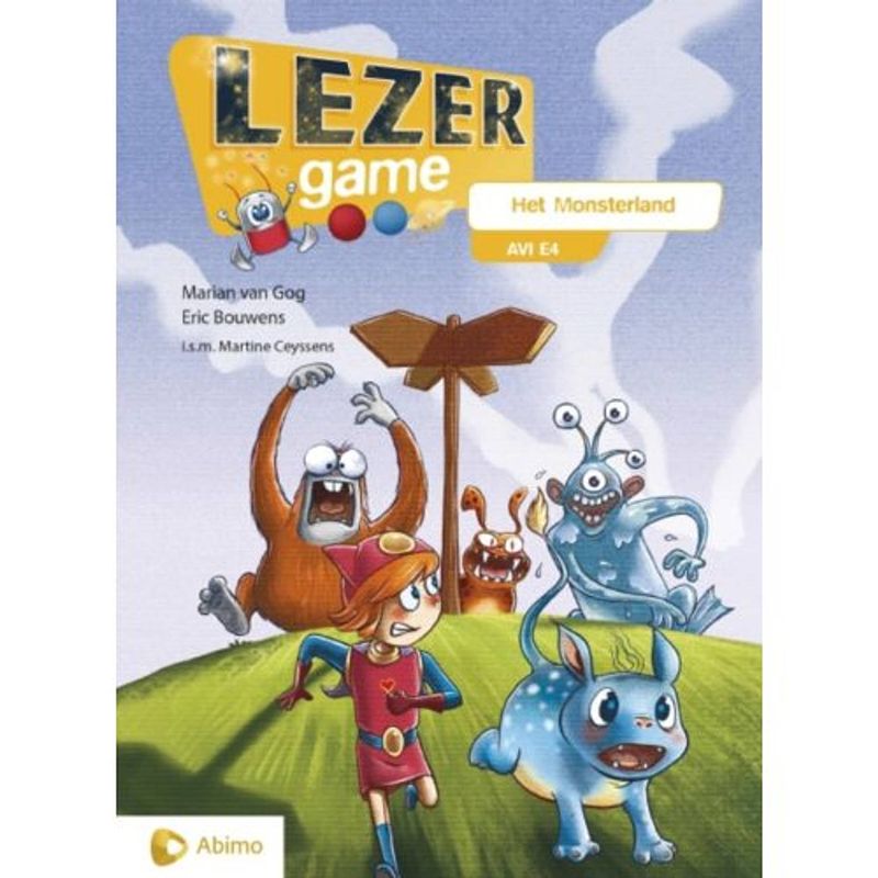 Foto van Het monsterland - lezergame