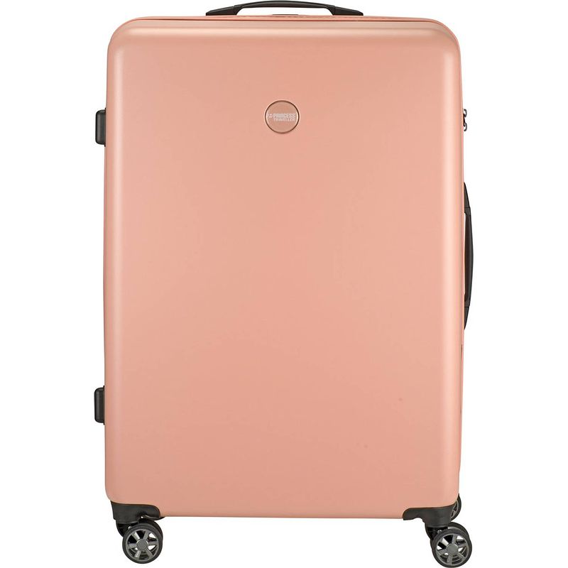 Foto van Princess traveller pt01 deluxe - reiskoffer - peony pink - l - 77cm