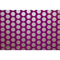 Foto van Oracover orastick fun 1 45-015-091-010 plakfolie (l x b) 10 m x 60 cm violet-zilver (fluorescerend)