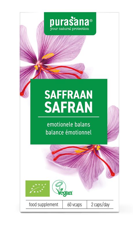 Foto van Purasana saffraan capsules