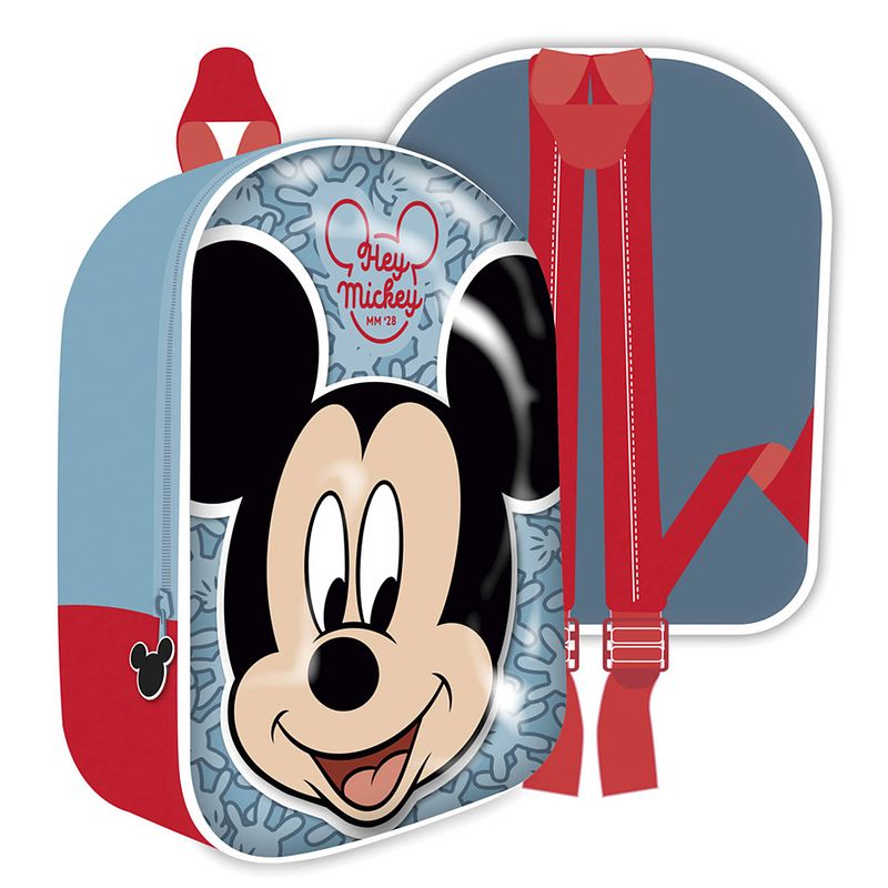 Foto van Disney rugzak mickey mouse junior 31 x 26 cm polyester blauw