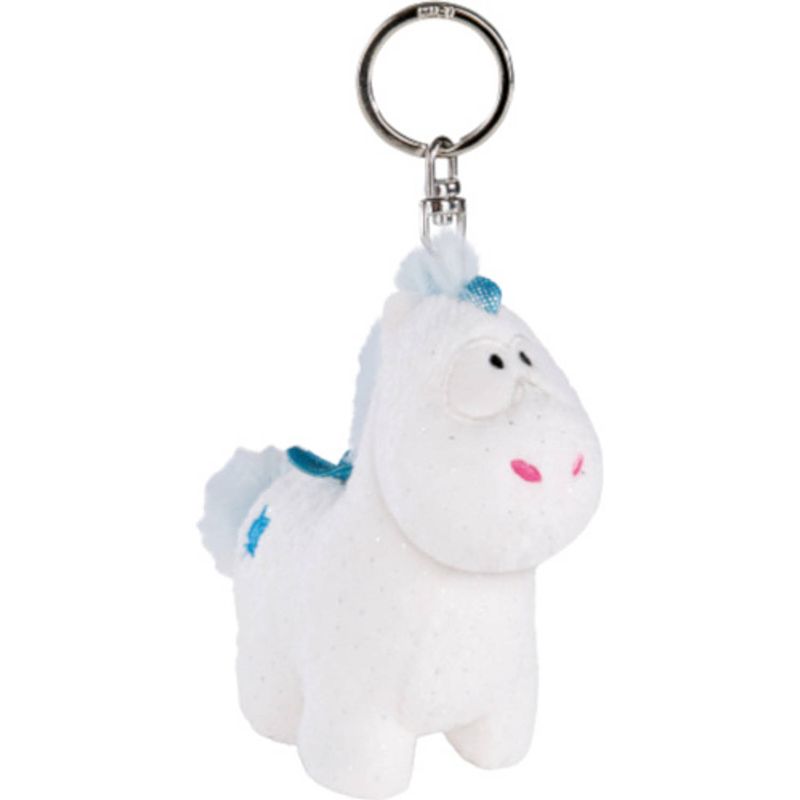 Foto van Nici sleutelhanger baby theolino junior 10 cm pluche wit