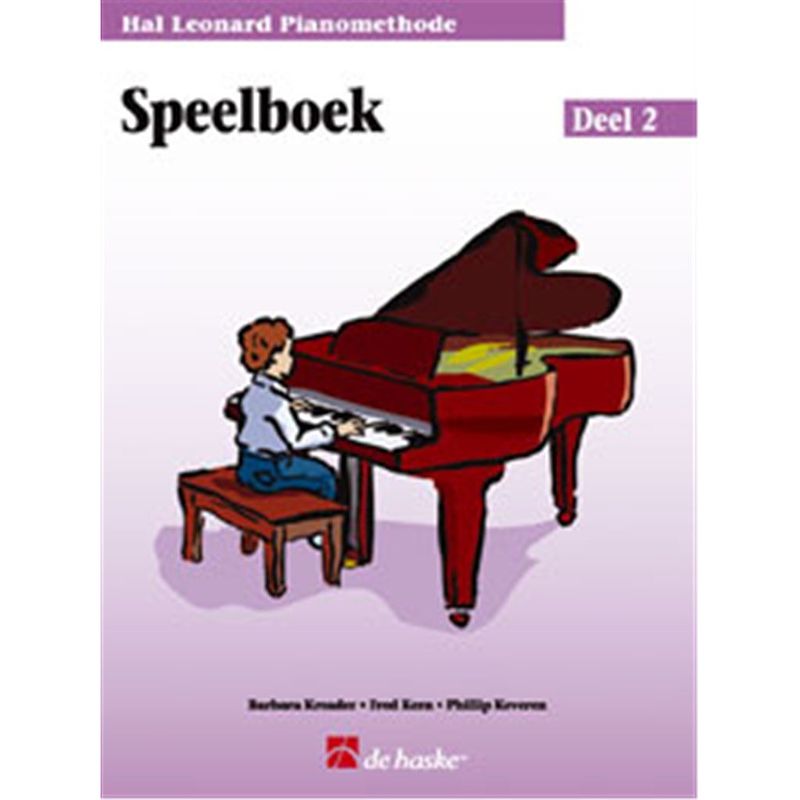 Foto van Hal leonard pianomethode speelboek 2 pianoboek