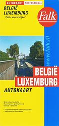Foto van Autokaart belgie luxemburg - paperback (9789028717794)