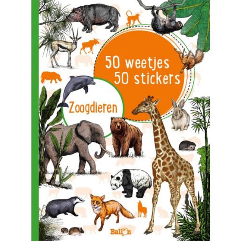 Foto van Zoogdieren - 50 weetjes, 50 stickers