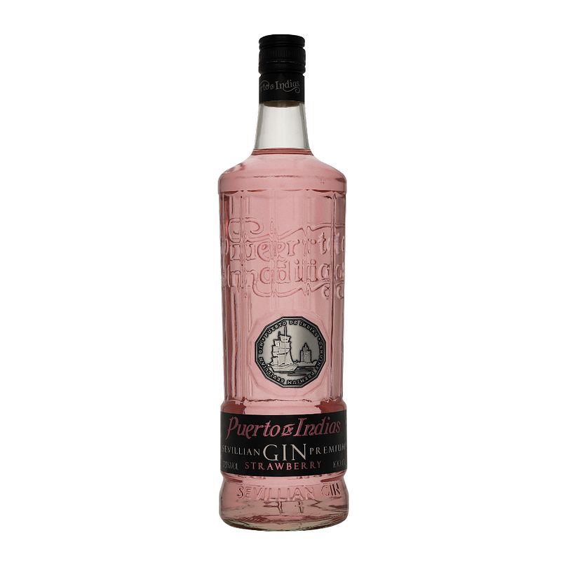 Foto van Puerto de indias gin strawberry 1ltr