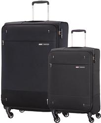 Foto van Samsonite base boost expandable spinner 78+55 cm black kofferset