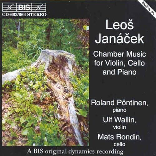 Foto van Janácek: chamber music for violin, cello and piano - cd (7318596636644)