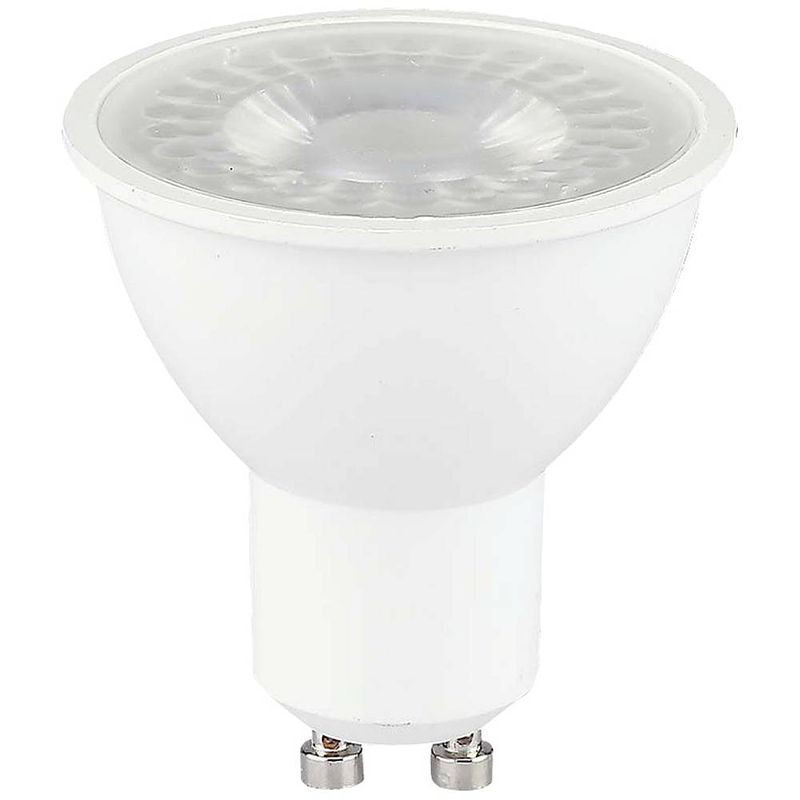 Foto van V-tac 21873 led-lamp energielabel f (a - g) gu10 reflector 7.50 w daglichtwit (ø x h) 50 mm x 55 mm 1 stuk(s)