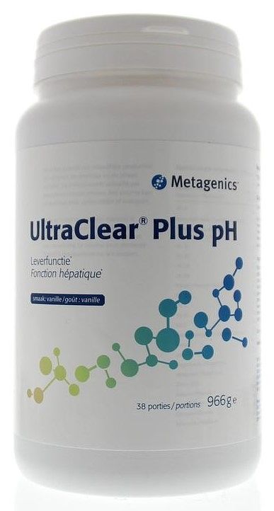 Foto van Metagenics ultraclear plus ph vanille